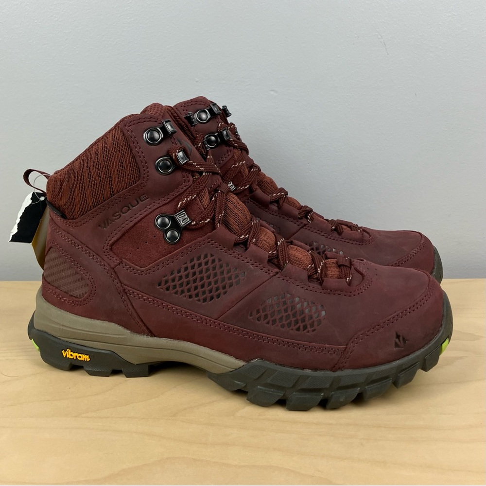 Vasque Women’s Size 9.5 M 7385 Talus AT Leather Hiking Boots Rum Raisin NWT